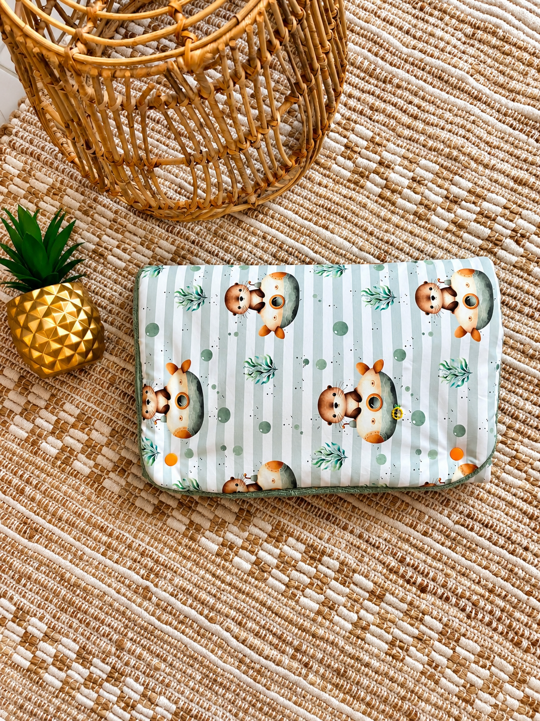 Tapis à langer pliable – Loutre