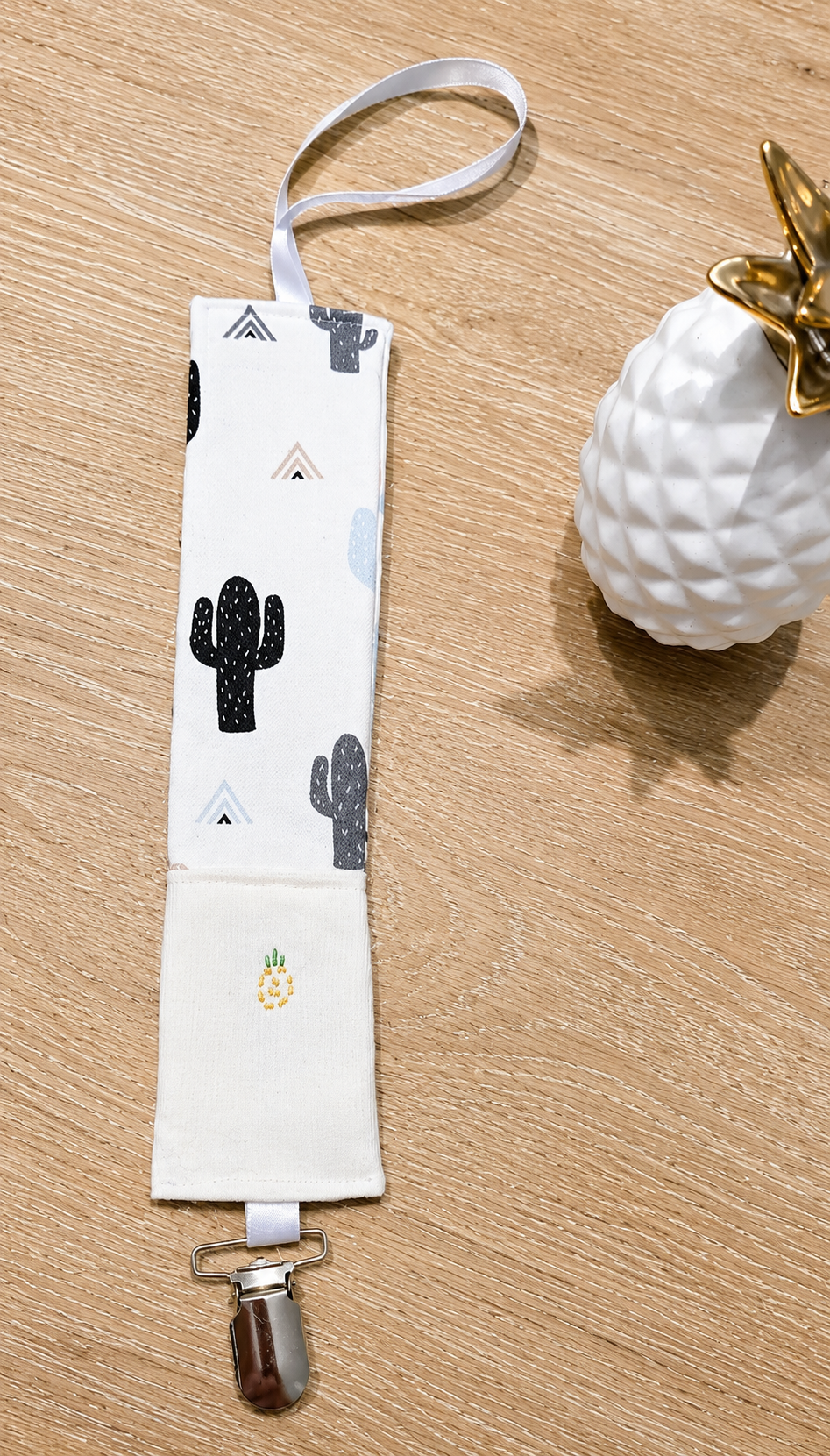 Attache-tétine Cactus