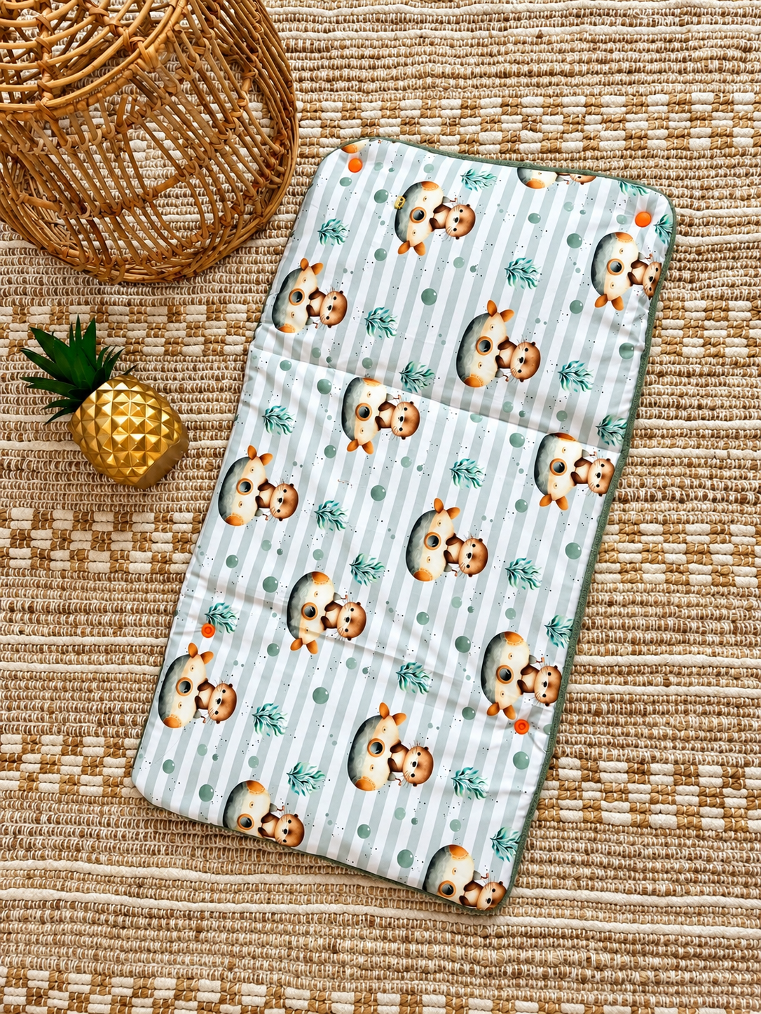 Tapis à langer pliable – Loutre